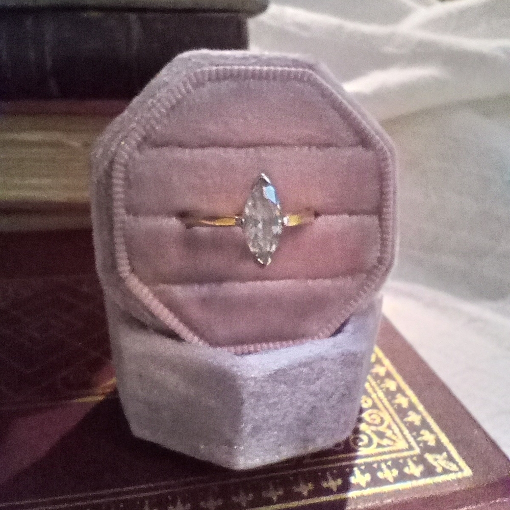 Vintage Marquise Cut Ring